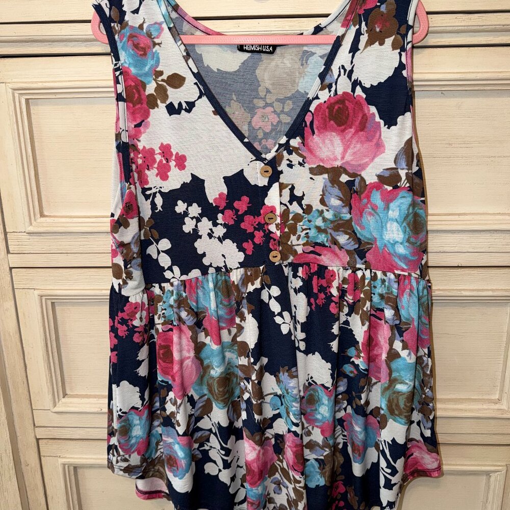 Floral Babydoll Top